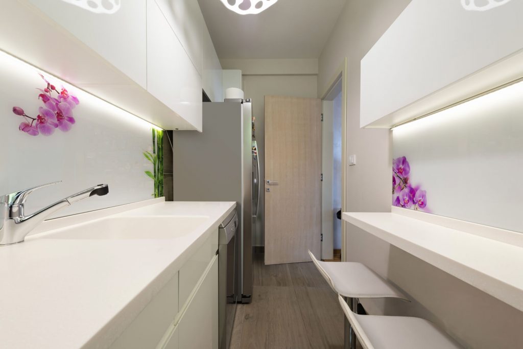 Cocina sin tiradores Vitoria - Cocina Blanca