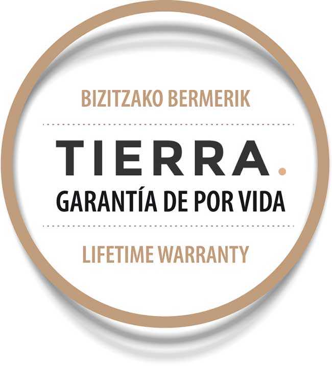 Sello de garantía de por vida en cocinas