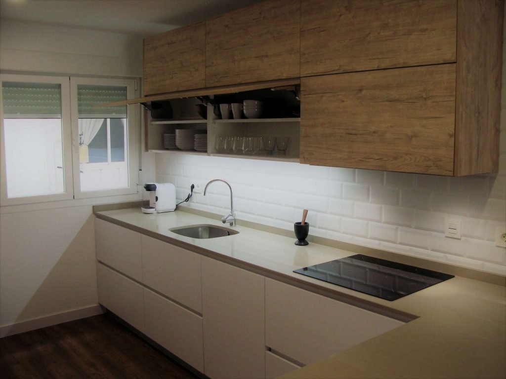 Cocina con península