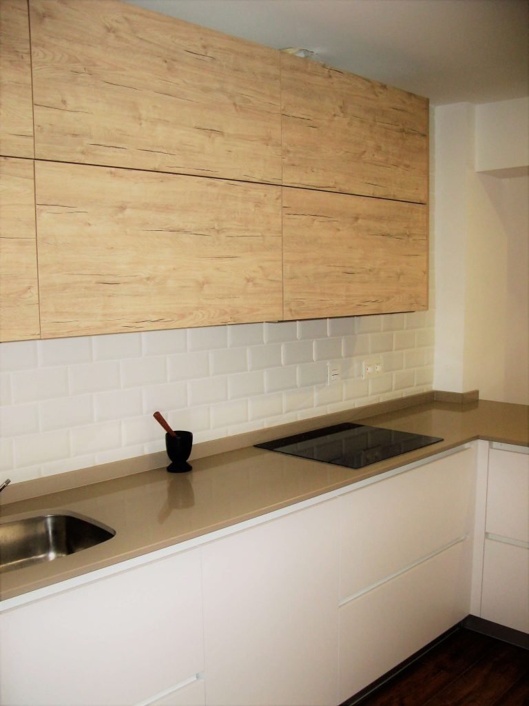 Cocina con península